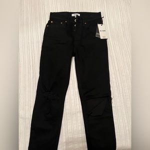 Black Redone jeans size 25